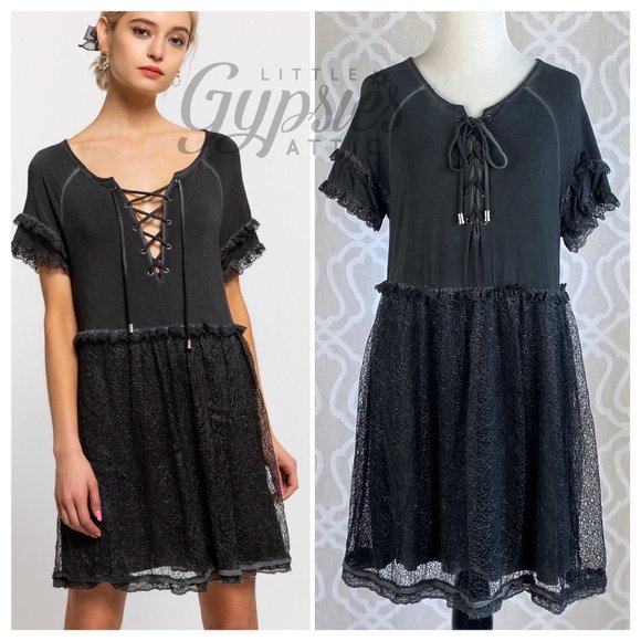 POL Sophia Little Green Dress - Picture 10 of 15